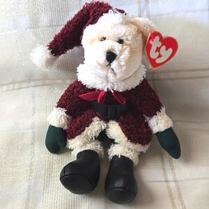 Ty Santa Bear Beanie Baby